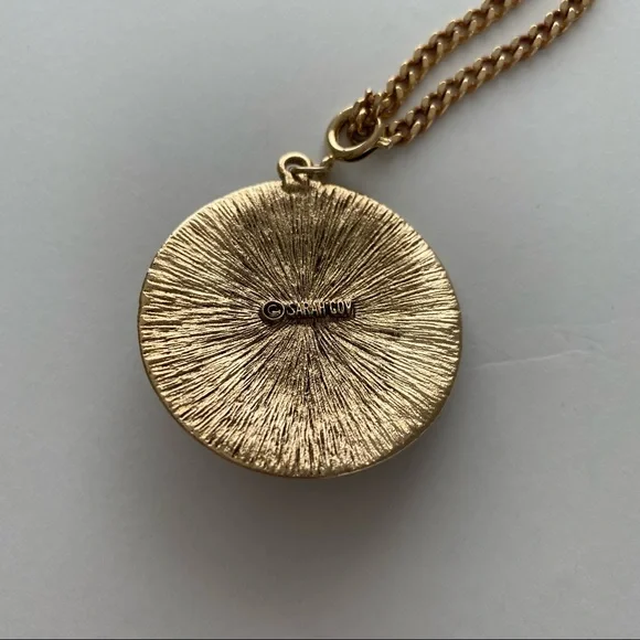 Sarah Cov Gold Necklace with Removable Pendant - Picture 3 of 7